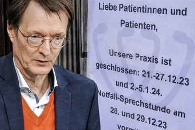 Mit der Politik von Gesundheitsminister Karl Lauterbach (SPD) sind die teilnehmenden Ärzteverbände alles andere als zufrieden.