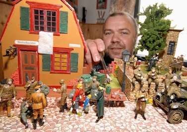 Diorama von Olaf Nitzschner aus Zöblitz 