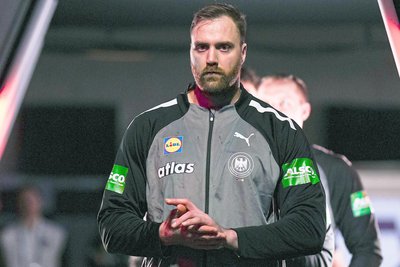 Handball-Nationaltorhüter Andreas Wolff ist am Samstag beim Promi-Darts-Turnier in Chemnitz dabei.