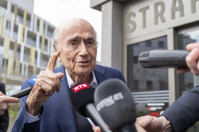 Der einstige FIFA-Präsident Joseph Blatter stellt sich einmal mehr gegen seinen Nachfolger. (Archivbild)