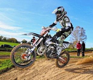 Wie beim Finale der vergangenen Saison will Sky Dombrowski auch zum Auftakt der neuen Serie in Dahlen überzeugen. 