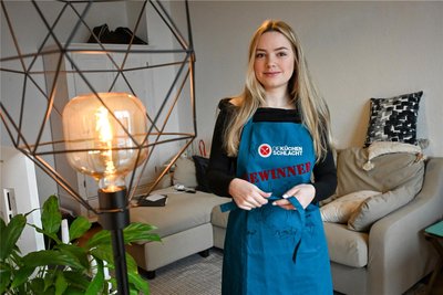 Die Siegerschürze durfte Maren Janich mit nach Hause nehmen.