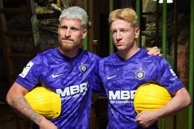 In der Zinngrube in Ehrenfriedersdorf kamen die Drittliga-Fußballer des FC Erzgebirge Aue den Traditionen des Clubs ganz nah.