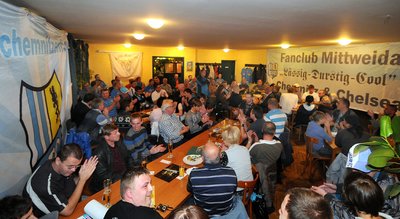 Am 28. September 2010 fand der Stammtisch des Chemnitzer FC im Schwanenschlösschen statt..