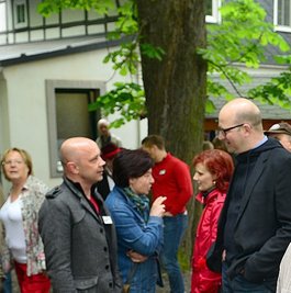 Auch die Ortsgruppe der Linken traf sich zum 1. Mai regelmäßig in dem Restaurant.
