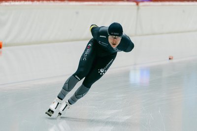 Fridtjof Petzold vom Crimmitschauer Polizeisportverein gehört am nächsten Wochenende zum deutschen Aufgebot bei der Eisschnelllauf-EM in Heerenveen.