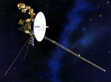 Undatierte Illustration zur amerikanischen Raumsonde «Voyager 1». Die «Voyager»-Zwillinge sind die am weitesten von der Erde entfernten menschengemachten Objekte. Rund 45 Jahre sind die Sonden schon unterwegs, inzwischen in zuvor unerkundeten Regionen.