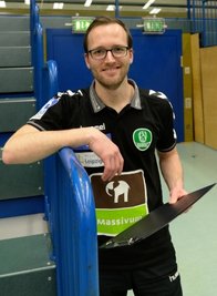  André Haber wurde beim SC DHfK Leipzig zum Trainer des Jahres gewählt. 