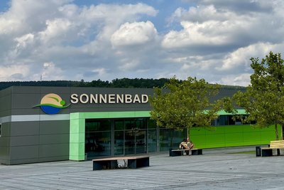 Das Sonnenbad im Schwarzenberger Stadtteil Sonnenleithe.