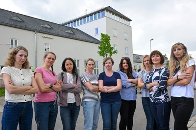 Hatten auf ein Einlenken gehofft: Elternvertreterinnen der Grundschule Borna.