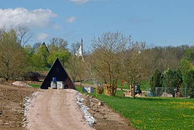 Weite Teile des Kurparks sind derzeit eine Baustelle.