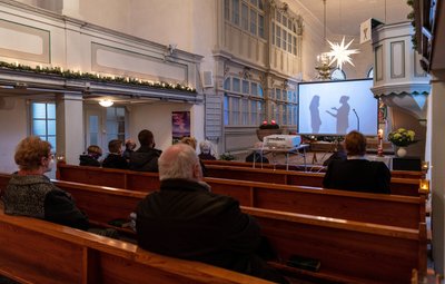 In der Kirche von Milkau war es dieses Jahr eher leer. 