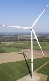 Die Windräder sollen von der Firma Nordex kommen. So werden sie aussehen. 