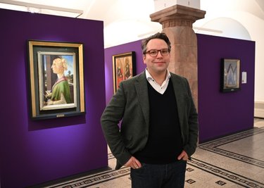 Frédéric Bußmann, Generaldirektor der Kunstsammlungen Chemnitz.