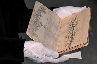 Caspar David Friedrichs „Karlsruher Skizzenbuch von 1804“.