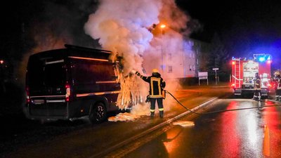 Die Feuerwehr konnte die Flammen löschen.