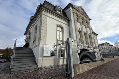 Die Gemeinschaftspraxis in der Humboldtstraße 25 in Frankenberg.