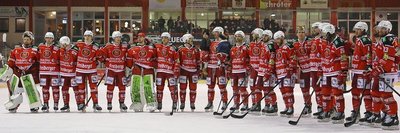 Das Team aus Crimmitschau darf - erstmals seit der Saison 2007/08 - über den direkten Einzug in die Play-offs jubeln. 