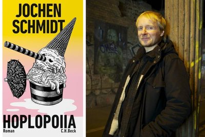 Jochen Schmidt stellt in Chemnitz seinen neuen Roman vor.