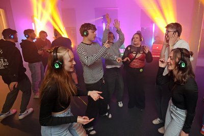 Nach der Silent-Party in Ellefeld (Foto) und Neon-Nights steht die nächste Party an.