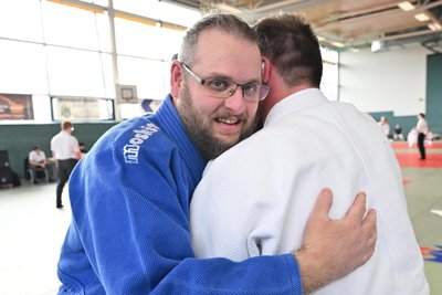 Christian Hendel vom JSV Werdau (links) hat beim Sachsen-Masters einmal Bronze und einen 5. Platz erkämpft.