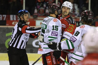 Die Fans reagierten mit einem Pfeifkonzert auf die Leistung der Referees.
