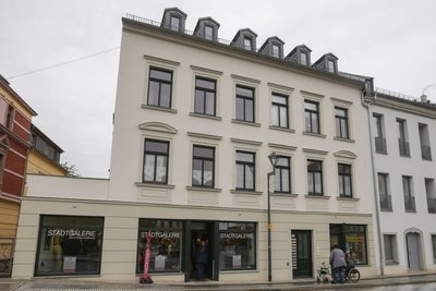 Stadtgalerie Frankenberg: Künstler Uwe Bayer lädt hier zum Karikaturen-Workshop ein.
