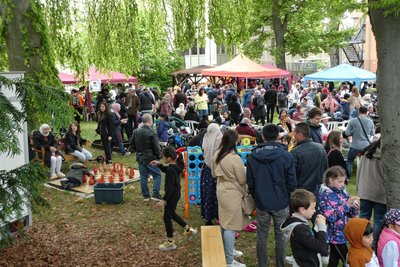 Am 13. Mai 2023 hat beim VDK in der Schillerstraße das Interkulturelle Gartenfest stattgefunden.