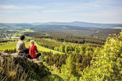 Der Kammweg Erzgebirge-Vogtland gilt als einer der schönsten Wanderwege Deutschlands. 