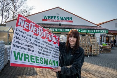 Chayenne Köhler bereitet in dieser Woche die Neueröffnung in Penig vor.