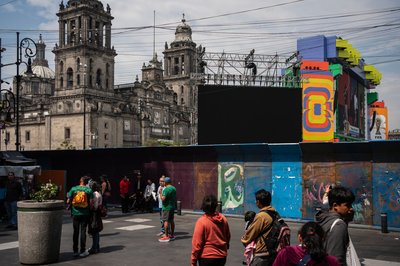 Das Fan-Festival auf dem berühmten Zócalo steht sogar infrage. 