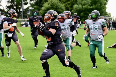 Fabian Riemer und die Vogtland Rebels setzten sich im Landesliga-Derby gegen die Erzgebirge Miners klar durch.