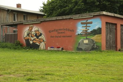Der Ort Jamel in Mecklenburg-Vorpommern zählt bereits zu den sogenannten völkischen Siedlungen. 