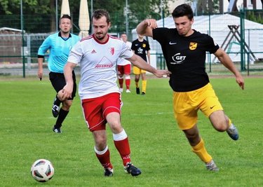 Kevin Gersonde, hier in einem früheren Spiel, traf im Test gegen den FSV Marienberg II für den TSV Flöha einmal. 