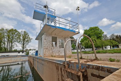 Einen Sprungturm wird es im Gersdorfer Bad künftig erst einmal nicht geben.