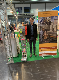 Philip Kardel, Chef des Textilmuseums Gebr. Pfau in Crimmitschau, hat am Mittwoch die Tourismusregion Zwickau vertreten.