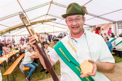 Jörg Fritzsch ist der Niederlautersteiner Schützenkönig des Jahres 2024.