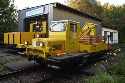 Der Rottenkraftwagen KL 51 „Fritz“ der Frelsbachtalbahn.