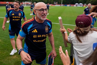 Trainer Luis de la Fuente verzichtete auf Spieler von Real Madrid. (Archivbild)