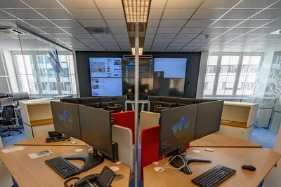 Der neue Newsroom - das Herz der Redaktion - wurde 2021 bezogen.
