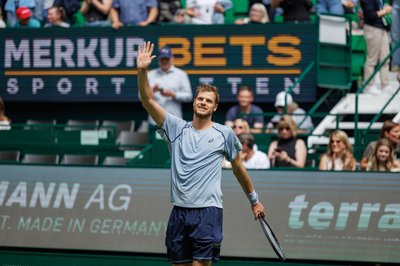 Yannick Hanfmann feierte seinen 100. Sieg auf der ATP-Tour. 