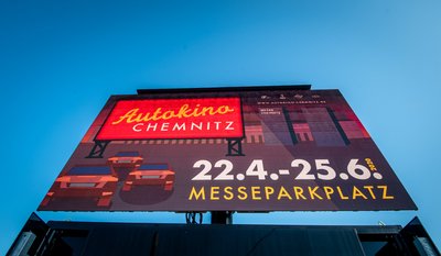 Am Mittwoch wird das Areal an der Messe zum Autokino.