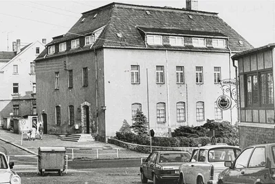 Vom einstigen Schmuck ist nichts mehr da: Foto vomAnfang der 1990er-Jahre. 