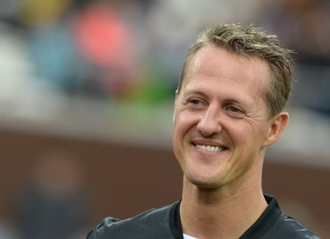 Michael Schumacher bei einem öffentlichen Auftritt im Hamburg im September 2013.