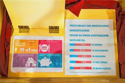 Näherinnen bekommen in vielen Ländern nicht einmal so viel Lohn, um ihre Existenz sichern zu können.