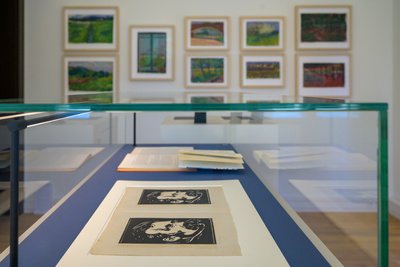 Blick ins Karl-Schmidt-Rottluff-Haus.