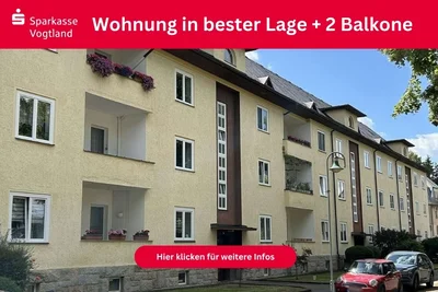 Große Wohnung - 2 Balkone - super Lage!