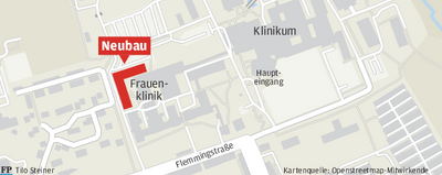 Übersicht: Wo der Neubau entsteht