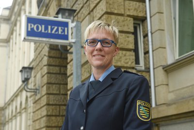 Jana Ulbricht, Pressesprecherin und Erste Polizeihauptkommissarin