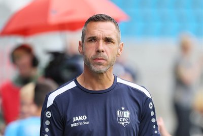 CFC-Trainer Christian Tiffert.